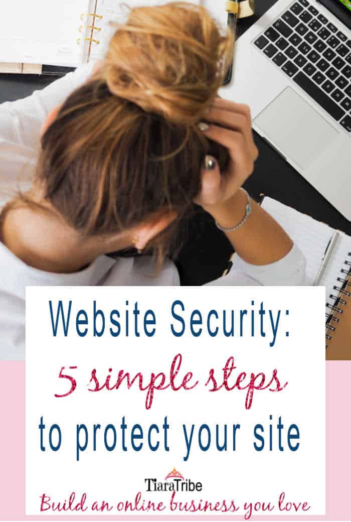 Website Security | 5 steps to protect your site