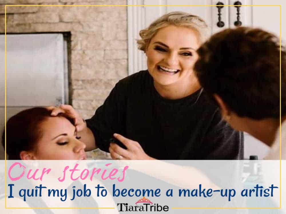 I’m a full-time traveling make-up artist