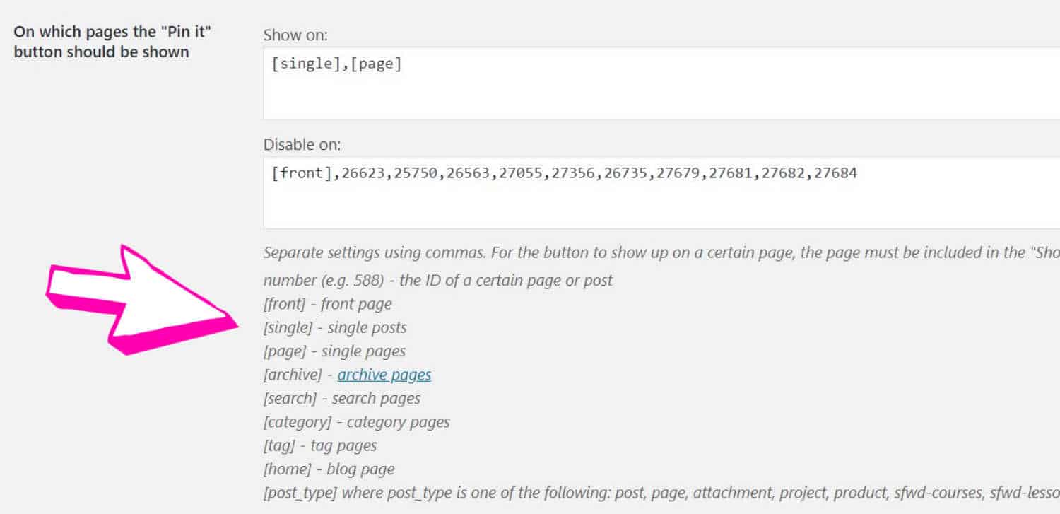 List of options under disable box in jQuery