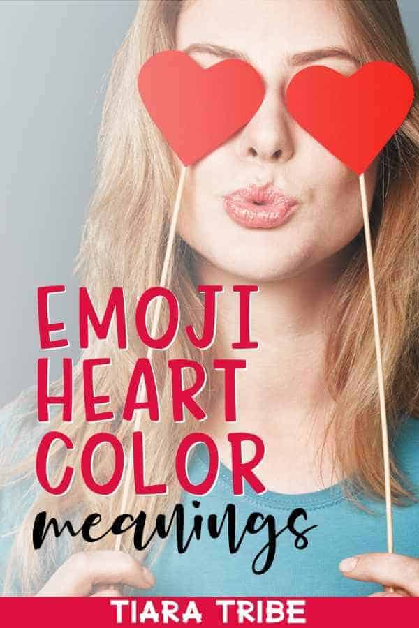 Heart Emoji Meanings: Color Matters