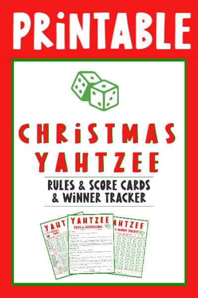 christmas yahtzee rules and yahtzee score cards tiara tribe