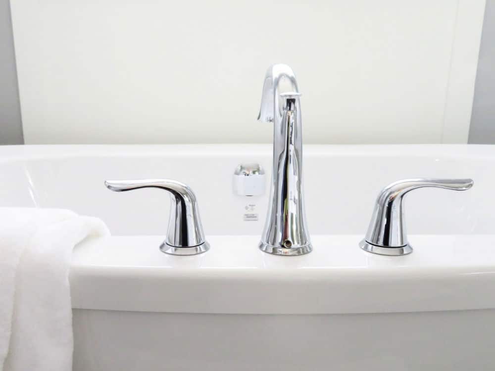 Clean bathroom