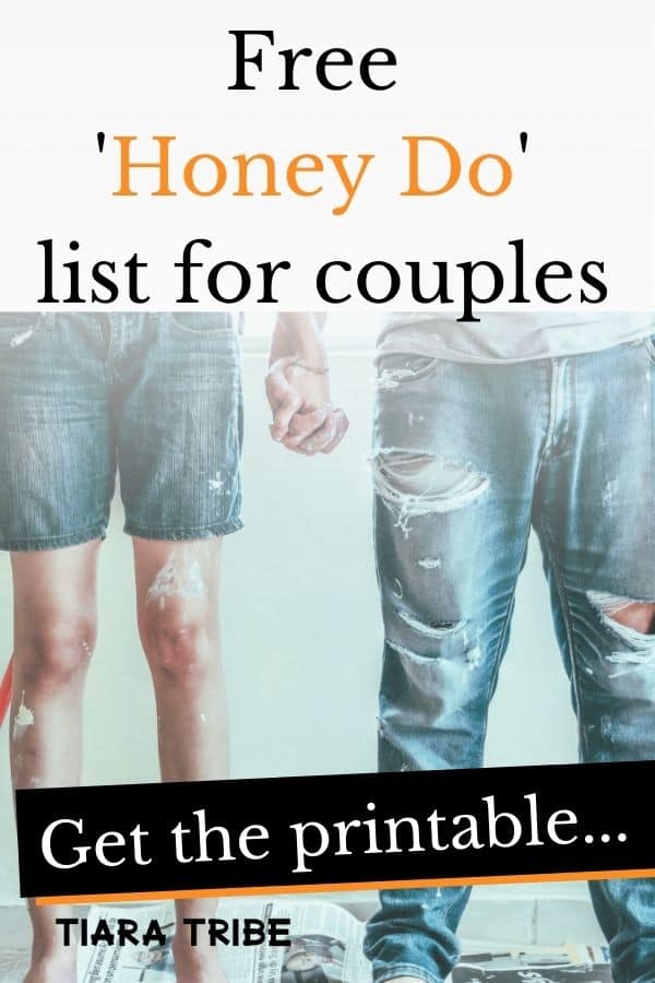 Cute Free Honey Do Lists Download Print Tiara Tribe