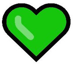 Green heart emoji meaning picture