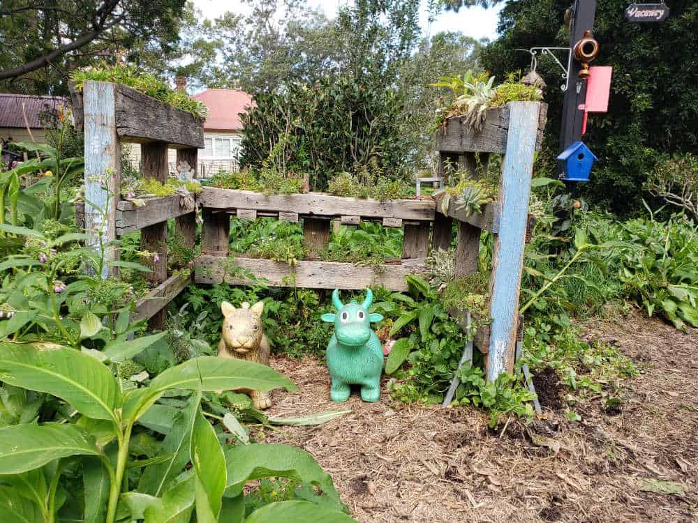 Upcycle garden ideas from the Botanical Gardens