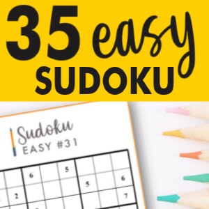 Get 35 Easy Sudoku puzzles online
