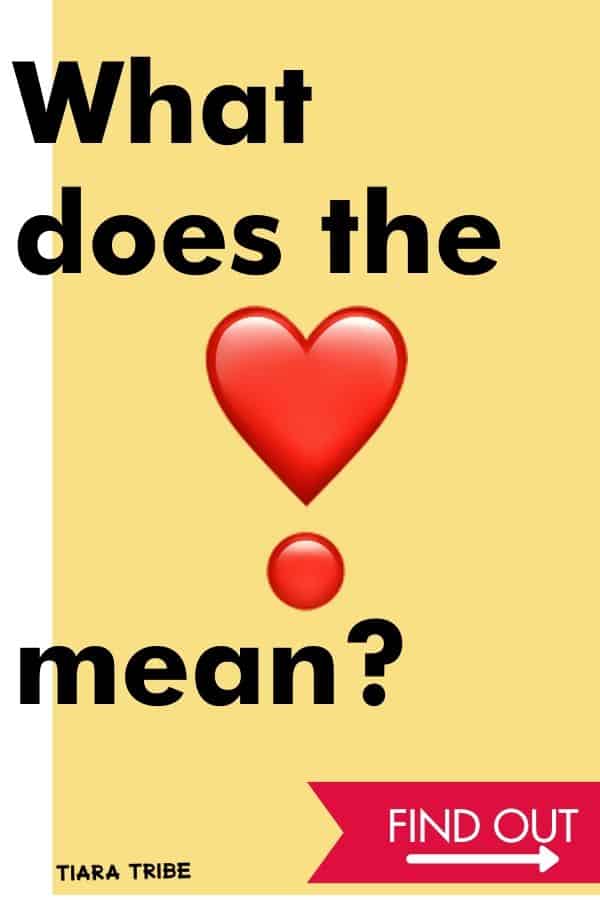 What the pink heart emojis mean & when to use them