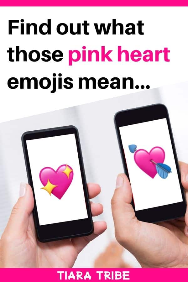 What The Pink Heart Emojis Mean When To Use Them